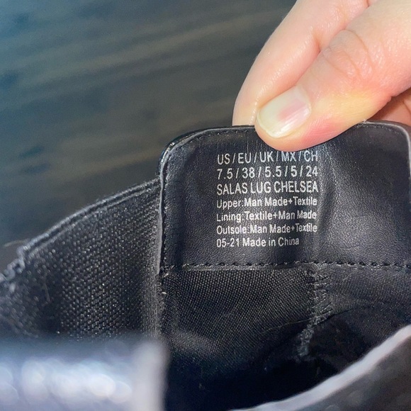 Kenneth Cole combat boots in size 7.5 - Picture 4 of 5